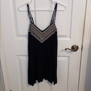 Black bikini cover up